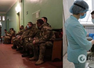 На Луганщине начали вакцинацию военных от коронавируса