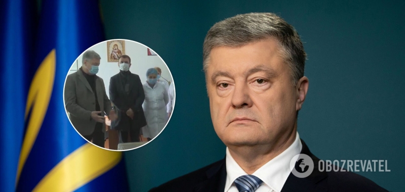 Порошенко на Прикарпатье доставил кислородные концентраторы в эпицентр вспышки COVID-19