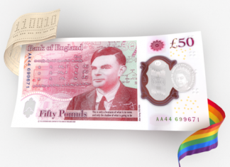 Банк Англии анонсировал банкноту в £50 с математиком Тьюрингом. Во время Второй мировой он взломал нацистские шифры