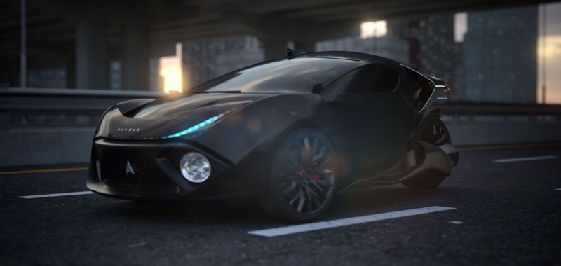 Daymak создает самый быстрый в мире трехколесный электрокар