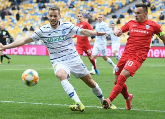«Динамо» с крупным счетом победило «Минай» в Киеве. Видео опасных моментов и голов