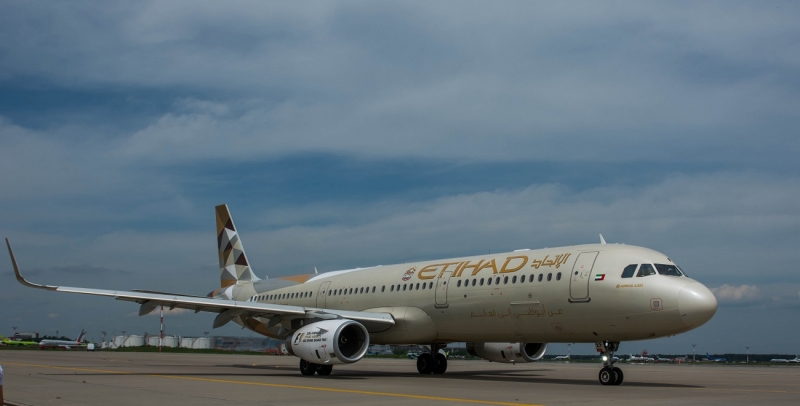 Etihad Airways возобновила полеты в Москву