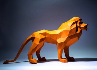 Время для творчества: собираем 3Д модель из картона