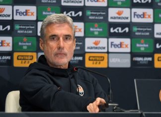 Каштру верит в успех «Шахтера» в ответном матче Лиги Европы с «Ромой»