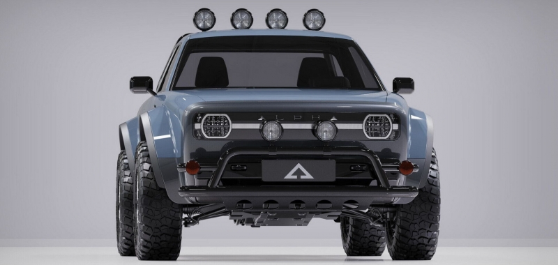 Компания Alpha представила небольшой электрический пикап