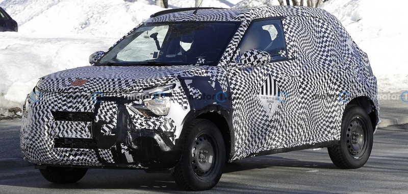 На тестах впервые увидели новый компактный кроссовер Citroen