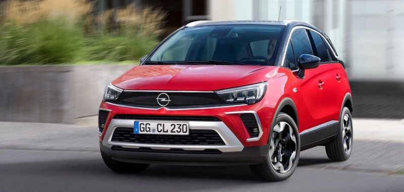 Новый кроссовер Opel Crossland прибыл в Украину