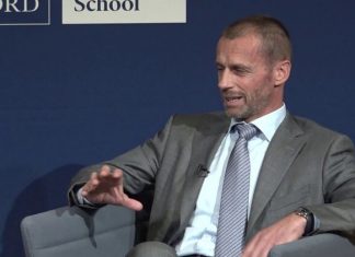 Президент УЕФА заявил, что ему нравится футбольный «Шахтёр»