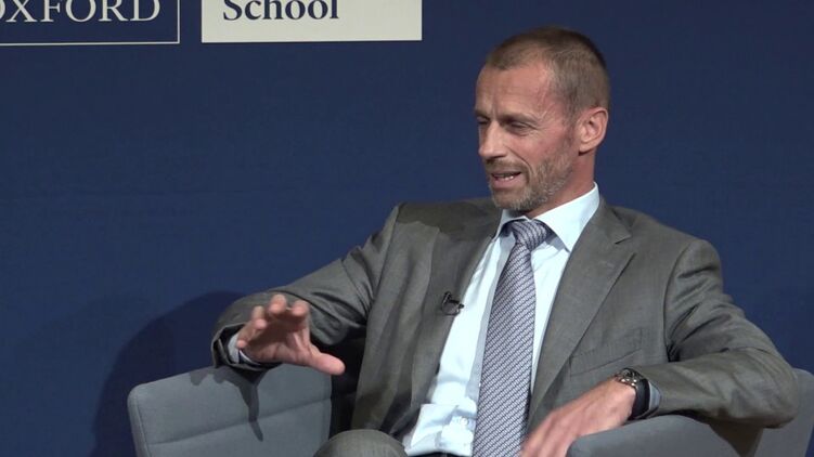 Президент УЕФА заявил, что ему нравится футбольный "Шахтёр"