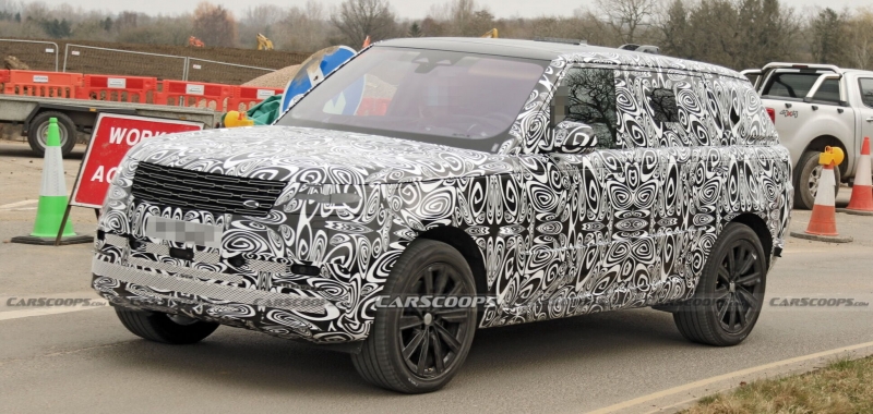 Range Rover 2022 вышел на испытания