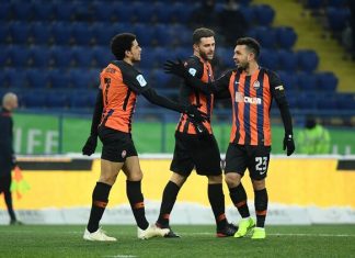 «Шахтер» с огромным трудом обыграл донецкий «Олимпик» в матче 17-го тура УПЛ