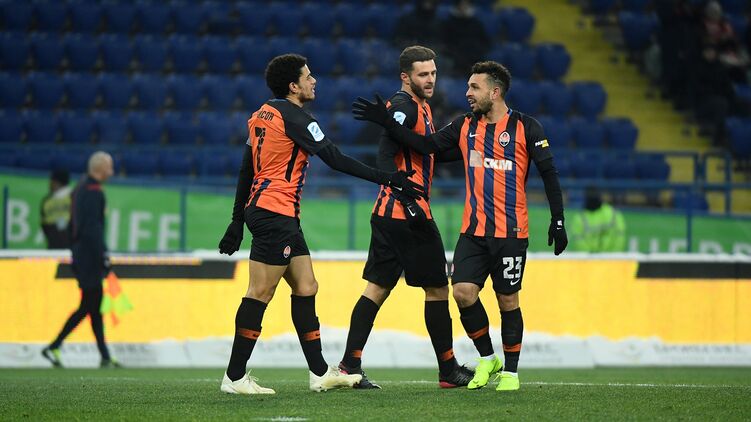 "Шахтер" с огромным трудом обыграл донецкий "Олимпик" в матче 17-го тура УПЛ