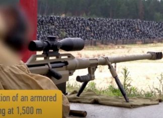 С 1,5 км пробивает бронеплиту: ВСУ приняли на вооружение снайперскую винтовку Alligator — видео