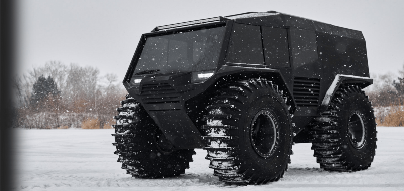Украинцы создали уникальный вездеход Atlas
