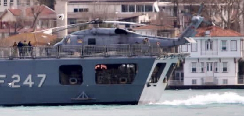 В Черное море зашла вторая за неделю группа кораблей НАТО. Фото