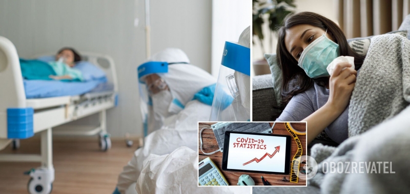В Украине госпитализировали рекордное количество больных COVID-19: какая ситуация с койко-местами