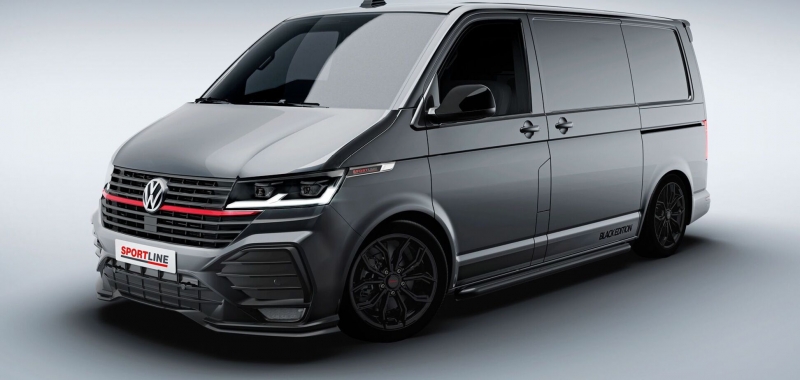 Volkswagen модифицировал фургон Transporter