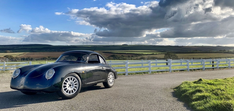 WEVC создали электрический спортивный автомобиль, похожий на классический Porsche