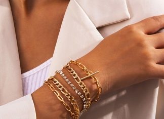 Браслет из золота – классическое украшение для девушки