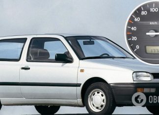 26-летний дизельный VW Golf III разогнали до 170 км
