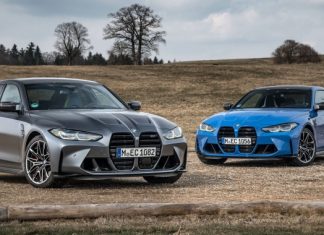 BMW M3 и М4 впервые получили полный привод