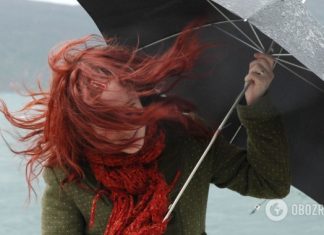 Циклон принесет в Украину дожди и штормовой ветер: какой будет погода во вторник. Карта