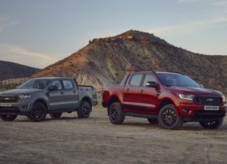 Ford Ranger получил лимитированные версии Stormtrak и Wolftrak