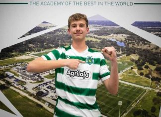 Юный Криштиану Паламарчук стал игроком «Спортинга», где начинал другой Криштиану