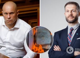 Кива обозвал »галицким нацистом» кандидата наук и предложил ему сжечь себя