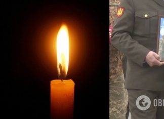 На Хмельнитчине похоронили воина ВСУ, погибшего на Донбассе за неделю до окончания контракта. Фото прощания