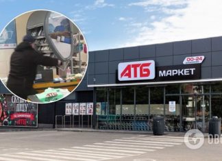 Появилось новое видео с обвиняемым в погроме »АТБ» в Мариуполе