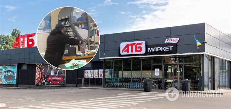 Появилось новое видео с обвиняемым в погроме ''АТБ'' в Мариуполе