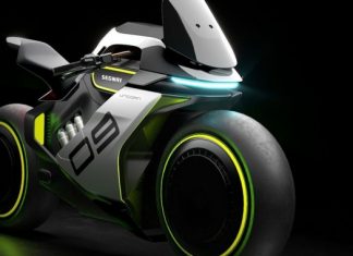 Segway представила футуристический водородный мотоцикл Apex H2