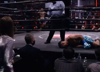 Украинский боксер Редкач проиграл американцу Прогрейсу нокаутом после удара в печень. Видео