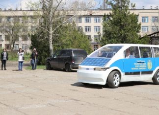В Украине представили уникальный электрокар
