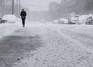 В Украину ворвется снег и сильный ветер: появился новый прогноз погоды на вторник. Карта