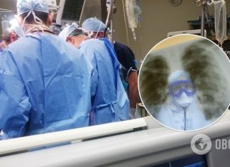 Во Львове врачи спасли роженицу с 75% пораженных легких и ее младенца