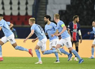 Второй полуфинал Лиги чемпионов. Зинченко помог «Манчестер Сити» обыграть ПСЖ на выезде