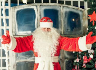 Борода деда Мороза – обязательный атрибут костюма