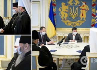 Зеленский встретился с главами церквей Украины и попросил соблюдать безопасность на Пасху