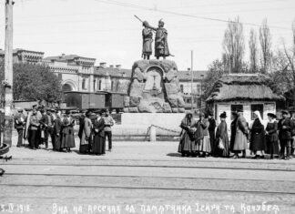 Победная весна 1918-го. NV публикует уникальные снимки сечевых стрельцов в Киеве и пригороде, откуда как раз выгнали большевиков