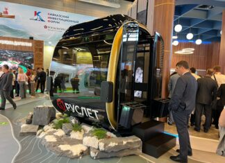 На КИФ-2025 представили новейшую российскую кабину для канатных дорог