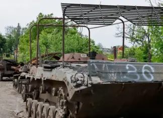 Потери российской армии на войне против Украины выросли на 1040 оккупантов, два танка и 222 БпЛА