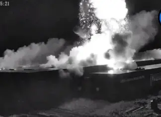 Россияне во время массированной атаки на Киев ударили по турецкому заводу Bayraktar