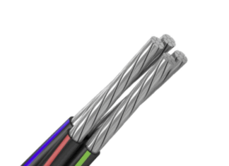 Провод СИП-4 представляет собой самонесущий кабель.