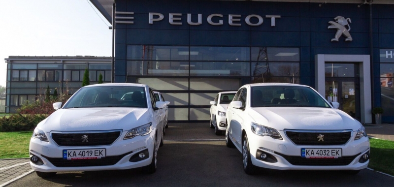 Автопарк компании ''Киевстар'' пополнят новенькие Peugeot