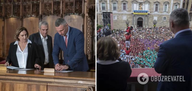 Барселона стала городом-побратимом Киева