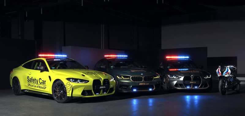 BMW М представила машины безопасности для MotoGP
