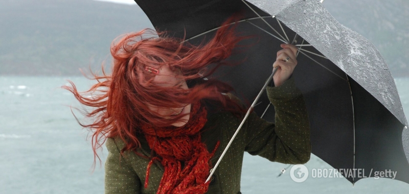 Циклон принесет в Украину дожди и штормовой ветер: какой будет погода во вторник. Карта