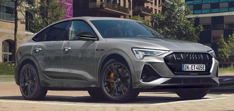 Электрический кроссовер Audi E-Tron получил новую версию Black Edition